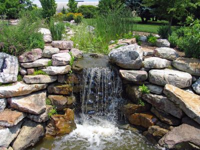 Backyard Water Feature Installation - Water Features Clinton, Illinois