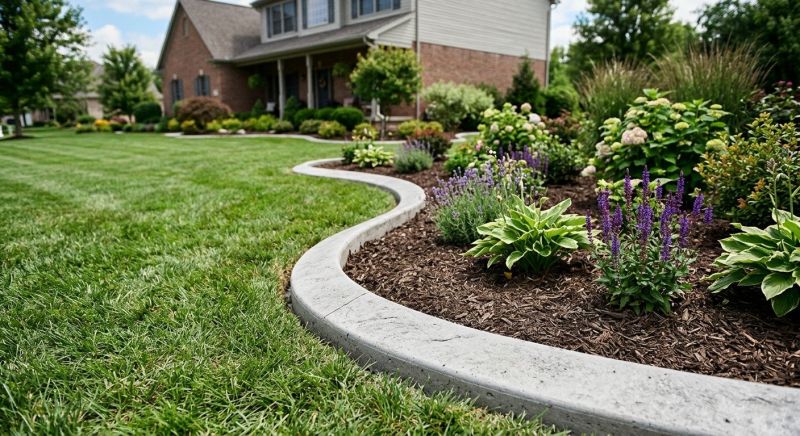Flowerbed Curbing Installation in Citrus County, FL